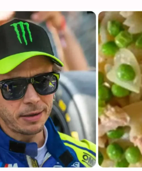 Valentino Rossi non nasconde la sua passione più grande a tavola