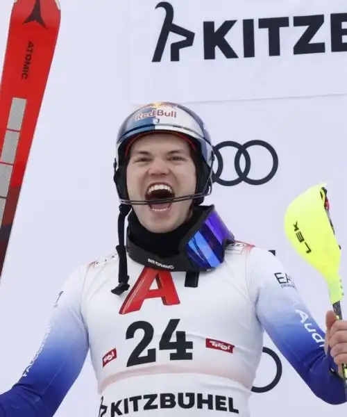 Alex Vinatzer torna sul podio a Kitzbuehel: “Il sogno da bambino”