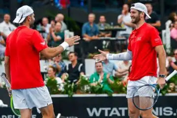 Andrea Vavassori e Simone Bolelli iniziano la nuova stagione con il sorriso