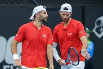 Il duo Bolelli-Vavassori avanti nel doppio, si ferma Passaro