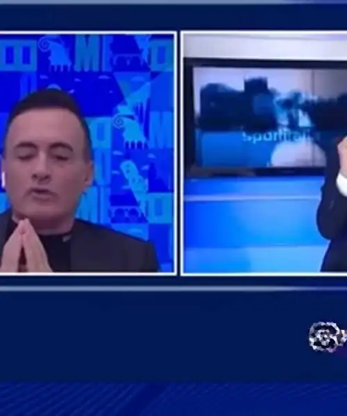 Scontro televisivo per il presidente di Trapani Valerio Antonini: il video diventa virale