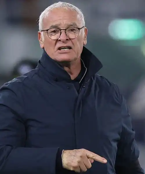 Roma, Claudio Ranieri si tiene stretto il pareggio