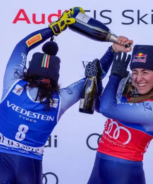 Federica Brignone e Sofia Goggia tornano in pista a Cortina