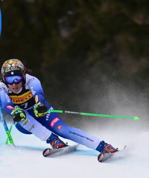 Federica Brignone domina il SuperG di Cortina: quarta Curtoni, settima Goggia