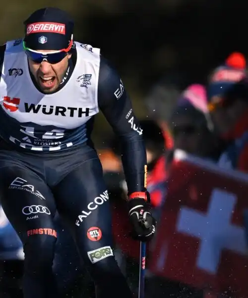 Val di Fiemme, Federico Pellegrino sfiora il podio