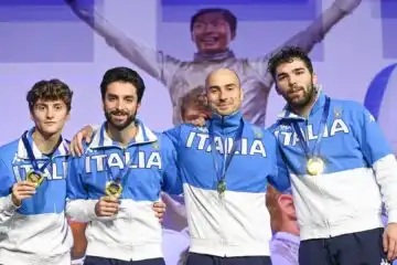 Trionfo dell’Italia nella Coppa del Mondo di fioretto maschile a Parigi