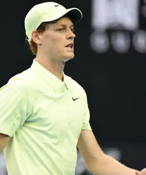 Jannik Sinner, sorpresa negativa agli Australian Open