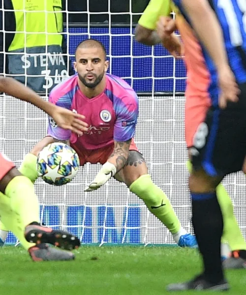 Kyle Walker: l’ultima volta a San Siro ha fatto il portiere. Le foto