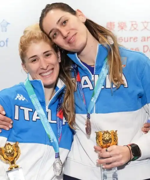 Coppa del Mondo fioretto femminile: subito due medaglie per l’Italia ad Hong Kong