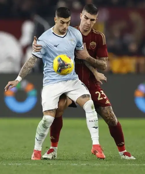 Gianluca Mancini e Mattia Zaccagni, le due facce di Roma-Lazio