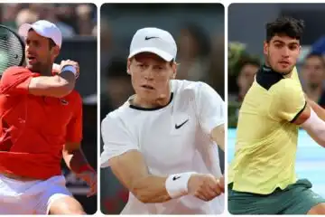 Andy Roddick mette Jannik Sinner davanti a Carlos Alcaraz e Novak Djokovic