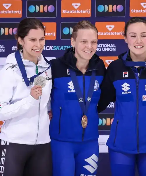 Europei short track: splendido oro per Arianna Fontana, sul podio c’è anche Elisa Confortola