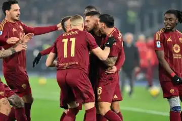 In otto minuti la Roma abbatte la Lazio