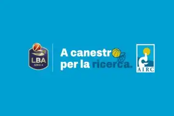 La serie A del basket si schiera al fianco di AIRC