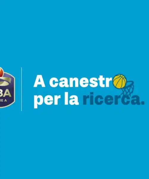 La serie A del basket si schiera al fianco di AIRC