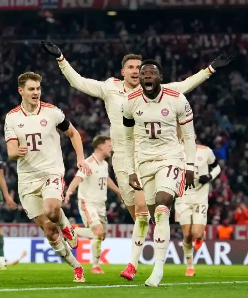 Champions League: il Bayern si salva al 94′, pari show tra Benfica e Monaco