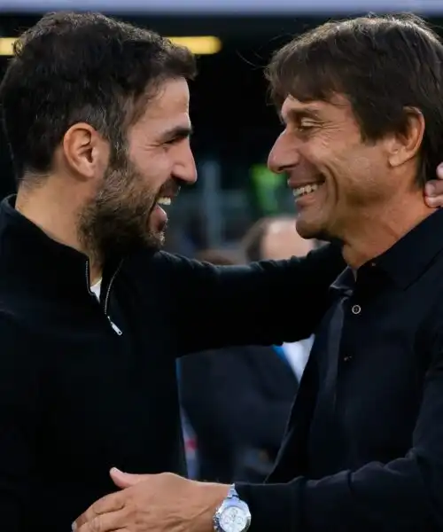 Cesc Fabregas, giù il cappello davanti ad Antonio Conte