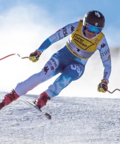 Mondiali Sci Saalbach: Breezy Johnson d’oro nella discesa, Federica Brignone e Sofia Goggia lontanissime