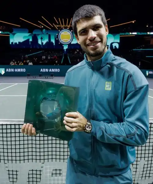 ATP 500 Rotterdam, trionfo di Carlos Alcaraz