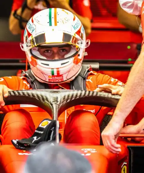 Follie per Charles Leclerc e Lewis Hamilton, spunta una motosega