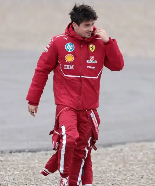 Charles Leclerc diretto sull’obiettivo della Ferrari