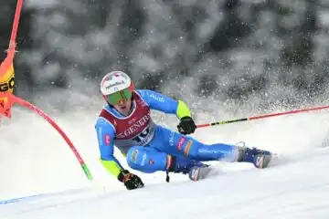 Luca De Aliprandini, niente medaglia in gigante