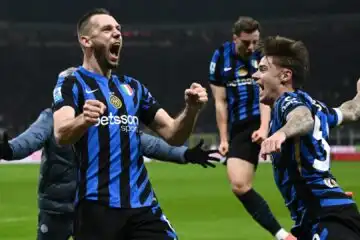 Inter, De Vrij riacciuffa il Milan al 93′: è 1-1 nel derby