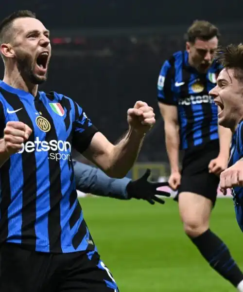 Inter, De Vrij riacciuffa il Milan al 93′: è 1-1 nel derby