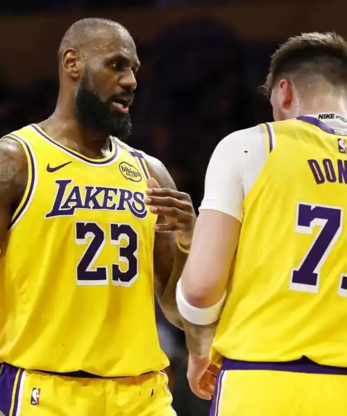 NBA: Charlotte manda al tappeto i Lakers di Doncic e James