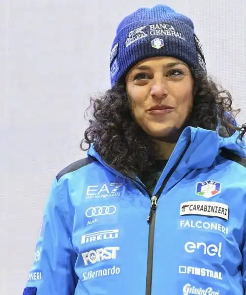 Federica Brignone vede il bicchiere mezzo pieno