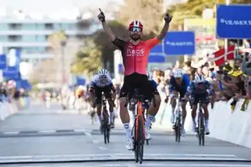 Giro d’Algarve, annullata la prima tappa vinta da Filippo Ganna