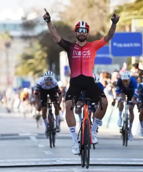 Giro d’Algarve, annullata la prima tappa vinta da Filippo Ganna