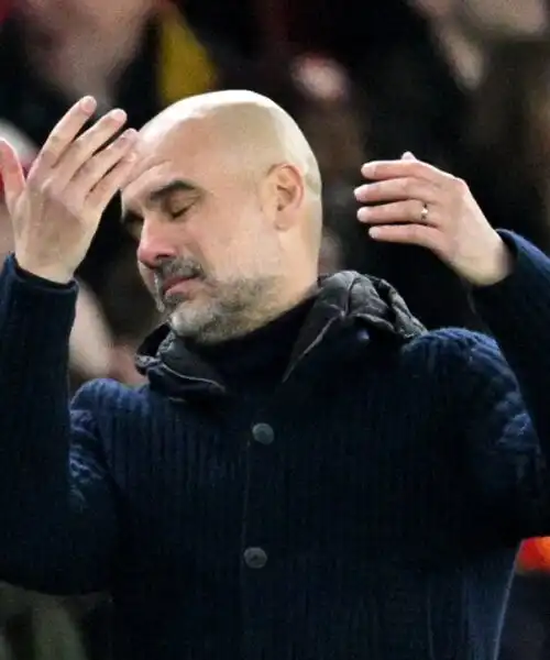 Pep Guardiola spaesato: ”Sto invecchiando…”. Le foto