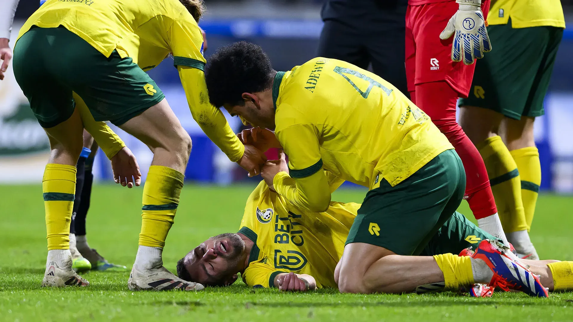 Momenti di grande paura durante Heerenveen-Fortuna Sittard
