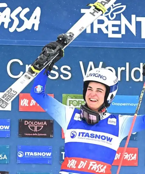 Storica prima vittoria italiana nello ski cross femminile, la conquista Jole Galli