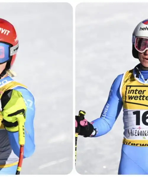 Laura Pirovano e Marta Bassino all’unisono sulla pista di Saalbach