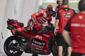 Ducati, Tardozzi svela l’umore di Pecco Bagnaia e Marc Marquez