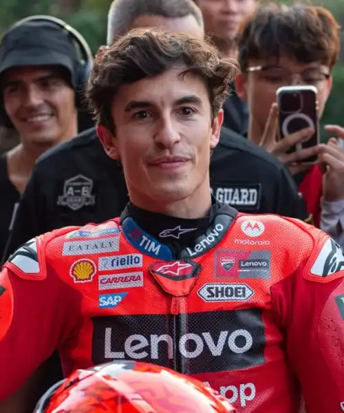 Marc Marquez fa una confessione su Valentino Rossi