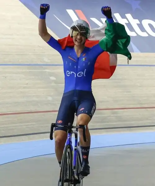 Europei su pista, oro a Martina Fidanza nello scratch