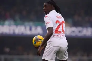 Moise Kean dimesso dall’ospedale