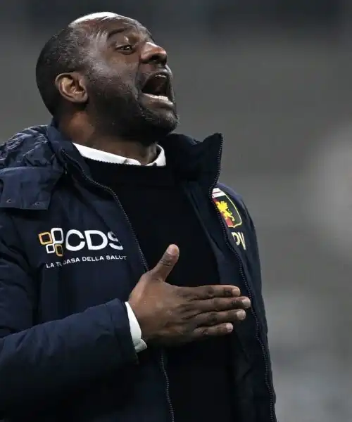 Genoa, Patrick Vieira sente di essere sulla strada giusta