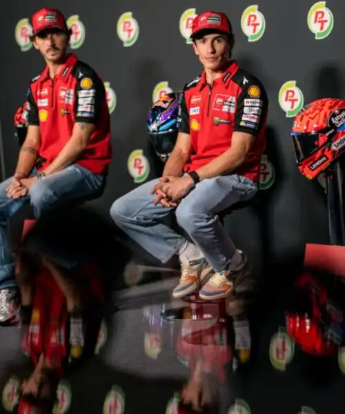 Ducati, Pecco Bagnaia perentorio su Marc Marquez