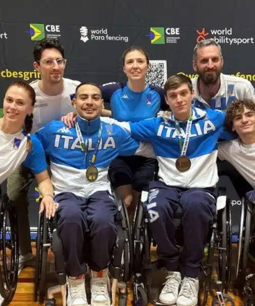 Scherma paralimpica, gli Azzurri brillano in Brasile