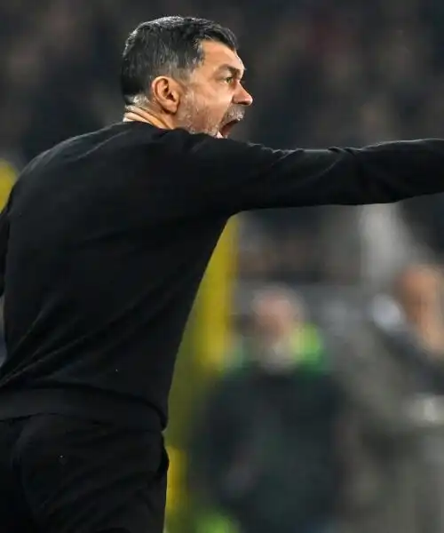 Milan, Sergio Conceicao è arrabbiato ma non si arrende