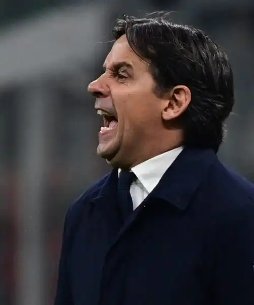 Inter, Simone Inzaghi furioso per un rigore non dato