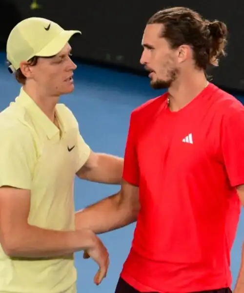 Alexander Zverev si sente ancora inferiore a Jannik Sinner