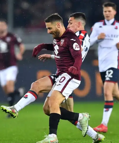 Torino e Genoa si dividono la posta