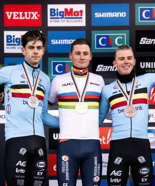 Settimo titolo mondiale nel ciclocross per Mathieu Van der Poel