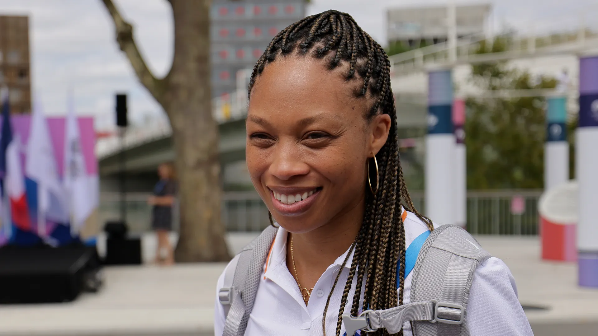 È la donna con il maggior numero di medaglie d'oro olimpiche nell'atletica leggera
