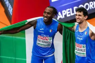 Europei indoor, Andy Diaz oro e Andrea Dallavalle bronzo nel triplo